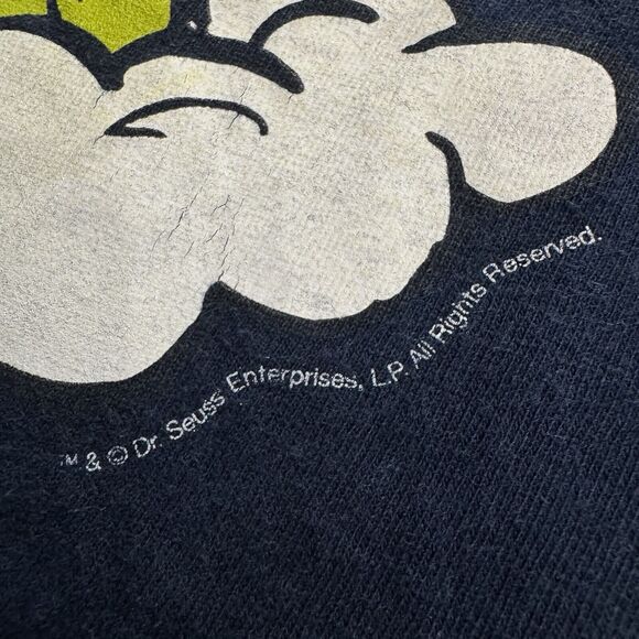 Vintage The Grinch Shirt Adult Medium Blue Dr Seuss The Grinch Stole Christmas - Picture 3 of 6